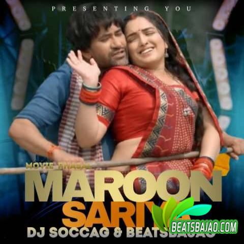 Maroon Colour Sariya - Remix DJ Soccag